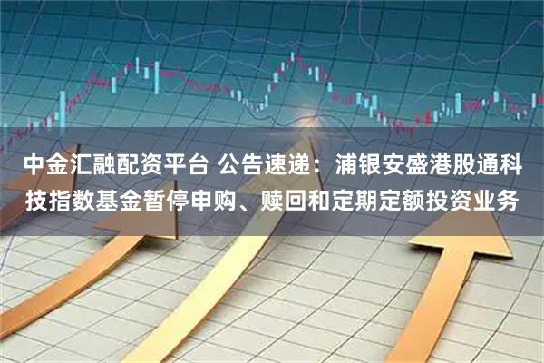 中金汇融配资平台 公告速递：浦银安盛港股通科技指数基金暂停申购、赎回和定期定额投资业务